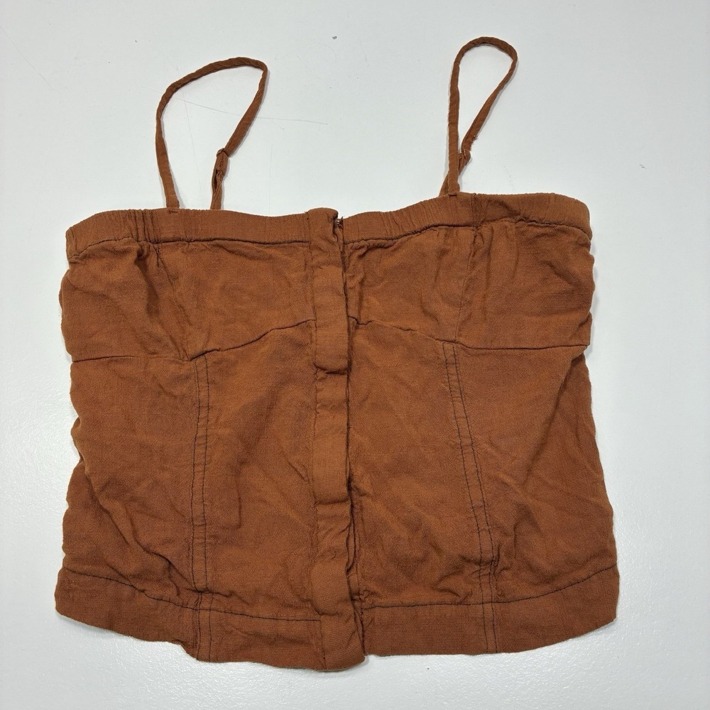 Free Movement Women's Bustier Crop Top XS Boho Festival Spaghetti Strap Casual